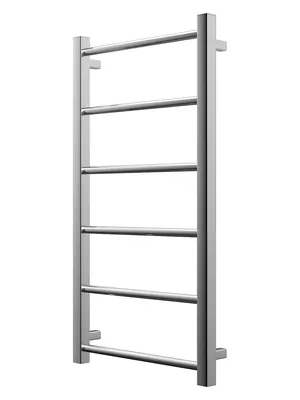 GROTA Полотенцесушитель водяной 430х800 полиров. нерж. сталь, диаг/ниж. покл. D-1/2"