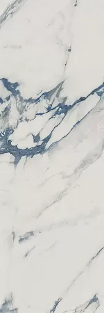 Firenze Blue Calacatta  90X30 глянцевая