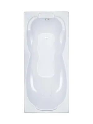 Ванна акриловая Triton (1900х900) без каркаса, со сливом-переливом V26O+CK60PF