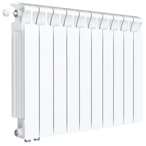 Радиатор биметаллический Rifar Ventil MVL 500 НЛ подкл, 10 секций, белый 50мм, 1960 Вт
