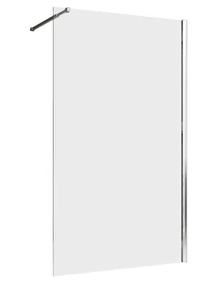 Душевая перегородка ABBER AG61120 (1200х2000) стекло 6мм прозрачное/хром