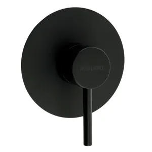 Смеситель для душа Migliore Black 31552 встраиваемый, однозахватный, черный матовый