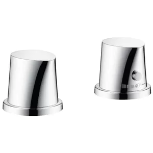 Смеситель Axor 12422 на борт ванны, термостатический, на 2 отверстия, внешняя часть