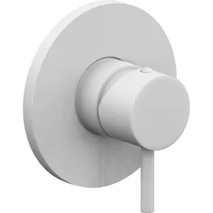 Смеситель для душа Paffoni LIG011BO встраиваемый, белый матовый