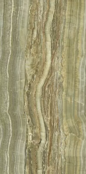 Ultra Onici Green Onyx Vein Cut Luc Shiny Polished 150X75 полированная