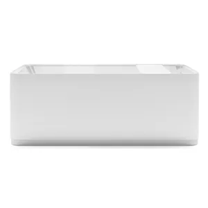 Ванна Gruppo Treesse V396BO 1600х730х600 иск. камень, отдельностоящая, белый матовый