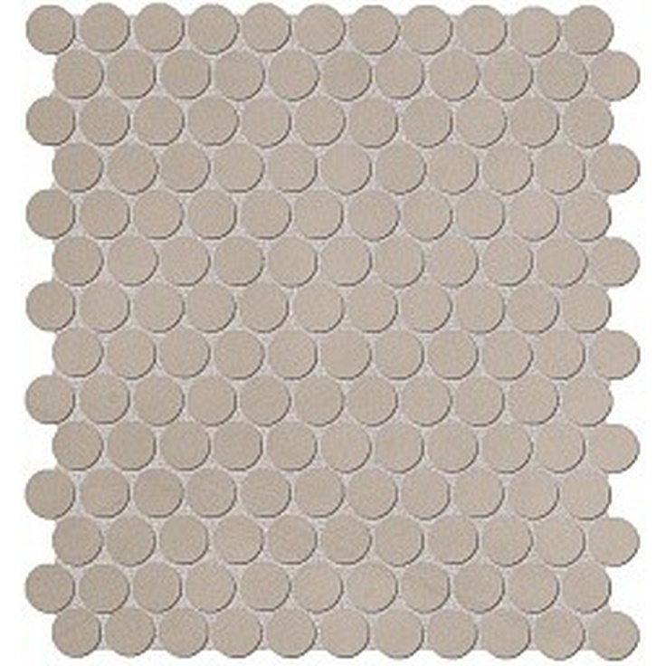 Fap Ceramiche Color Now fMUC Tortora Round Mosaico 29,5x32,5 матовая