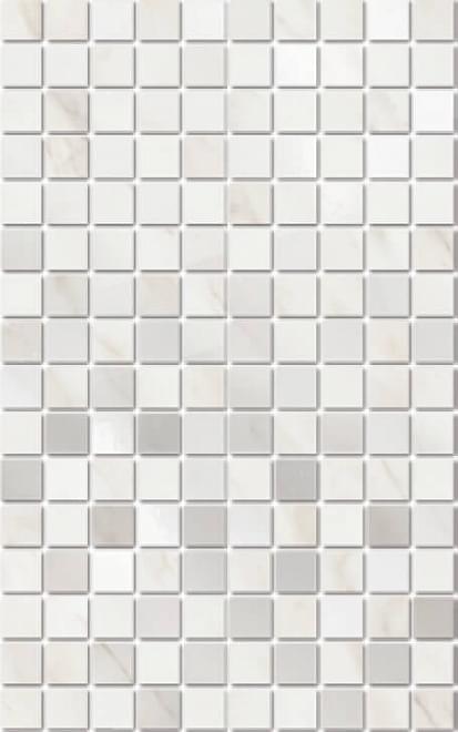 мозаика Гран Пале Декор Белый Мозаичный 25x40
