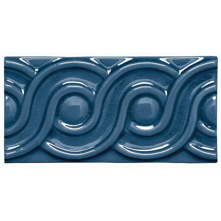 Adex Modernista ADMO4082 Relieve Clasico CC Azul Oscuro 7,5x15