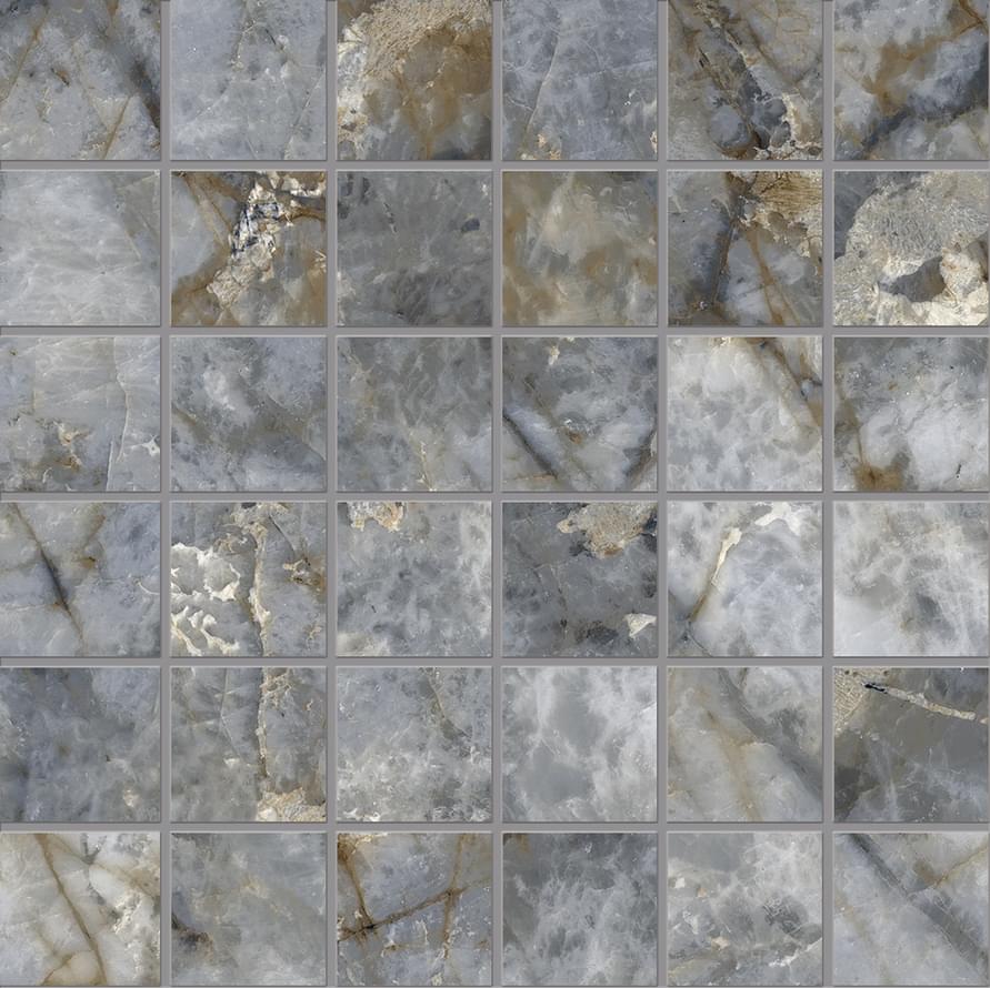 мозаика Tele Di Marmo Revolution Mosaico 5x5 Blu Ande Naturale 30x30