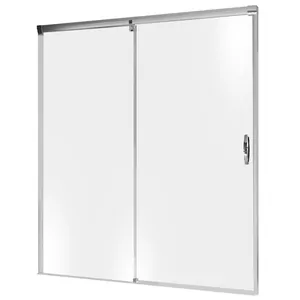 Душевая дверь HUPPE Elegance (1550х2000) хром глянец/стекло прозр. антигрязевое, Soft-Open-/Soft-Close, крепления слева 401480.092.322.730