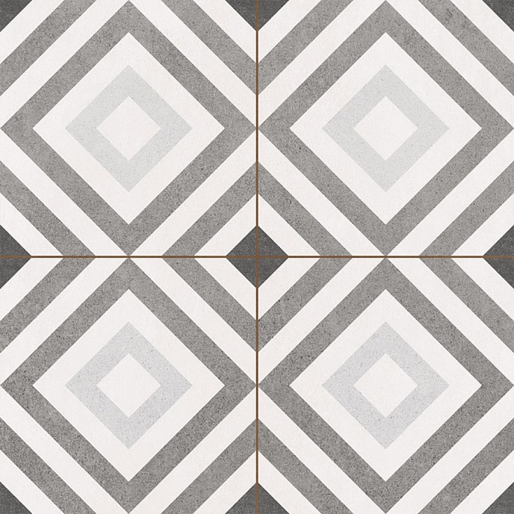Niceker Chic William Silver 45x45 матовая