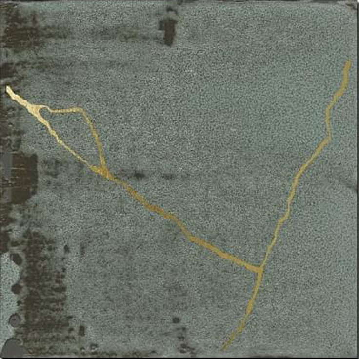 WOW Enso 120849 Kintsugi Green 12,5x12,5