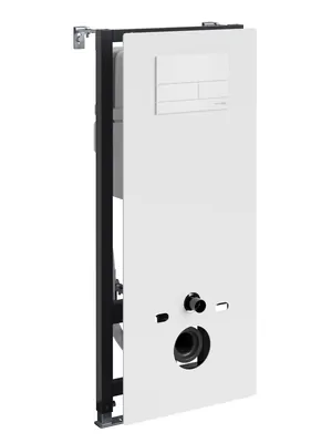 Инсталляция для унитаза WasserKRAFT с клавишей смыва, цвет: белый 20TLT.010.ME.WH.WM04