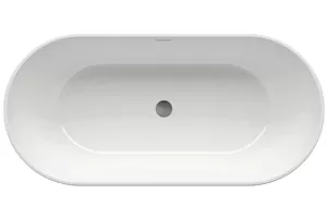 Ванна акриловая RAVAK 169x80 отдельностоящая, овальная, белая