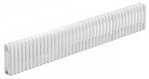 Радиатор стальной трехтрубчатый RIFAR 3018 - 40 секций, боковое подкл., белый
