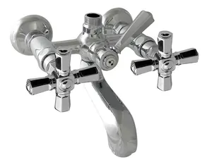 Смеситель Nicolazzi Four для ванны настенный двухсекционный, хром 1900CR45