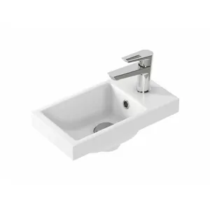 Раковина мебельная Cersanit 40 220х400, 1 отверстие S-UM-MOD40/1