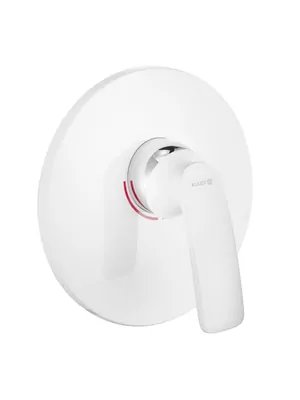 Смеситель KLUDI для душа однорычажный, белый/хром 526559175