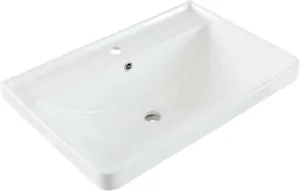 Раковина Aquanet 70 710х475х210 накладная на тумбу, белый 301804