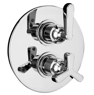 Термостатический смеситель Devon&Devon MNH470(1-2)CR с внутр. частью, на 1-2 выхода,хром