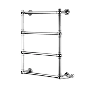 Полотенцесушитель электрический Margaroli 9-542-4 (830х690) хром, 150Вт, 95425504CRNB