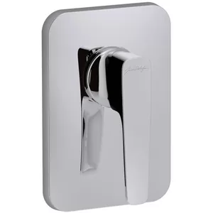 Смеситель Jacob Delafon + E98706-CP+98699D-NF для душа, встраиваемый (внешняя, внутренняя часть)