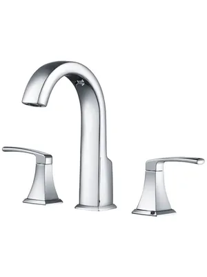 Смеситель Zeegres 17008001 для раковины, 3 отверстия, излив 137 мм