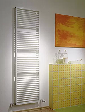 Полотенцесушитель стальной Zehnder HUD-180-100 (1807х1000) водяной, цвет: белый