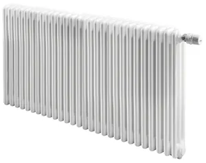 Радиатор стальной IRSAP 3 трехтрубчатый (567х1260х101) 28 секций, нижн.подкл. 1/2" 2366Вт,белый