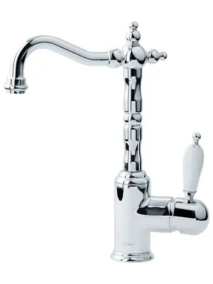 Смеситель Boheme Chromo 262 для раковины, на 1 отверстие, однозахватный, хром