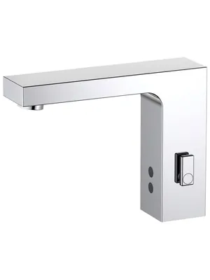 Смеситель для раковины Aquatek AQ5610CR сенсорный, низкий излив 115мм, цвет: хром