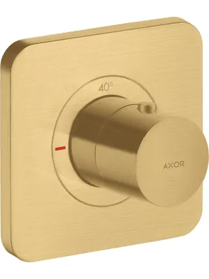 Смеситель Axor 36702250 для душа, термостатический, шлифованное золото