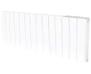 Радиатор алюминиевый, 14 секций GLOBAL 350 ВШГ:384х1140х60 1425 Ватт, белый