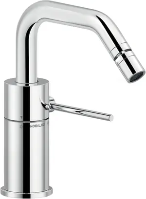Смеситель NOBILI для биде, однозахватный, поворотный излив, Eco, хром VE125119/3CR