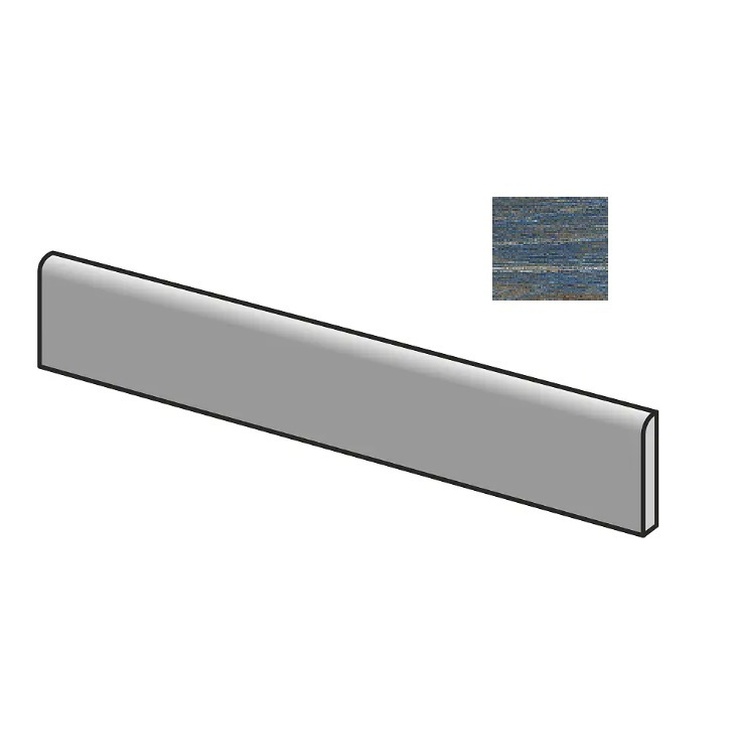 Sant Agostino Yorkwood CSABYONY60 Battiscopa Navy 7,3x60 матовая