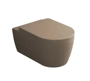 Унитаз подвесной Cielo SMVSNWK 350х530х270 безободковый, цвет: arenaria