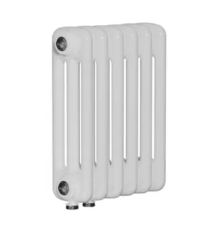 Радиатор стальной трехтрубчатый RIFAR 3057- 6 секций, нижнее подкл. с терм. клапаном