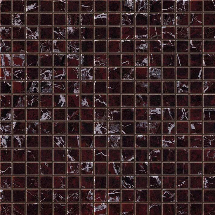 Atlas Concorde Marvel Edge AEO2 Red Luxury Mosaico Lappato 30x30