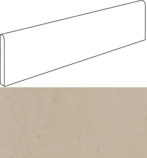 Wise Sand Battiscopa Lap 60X7.2 лаппатированная