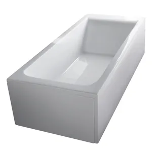 Ванна акриловая Gruppo Treesse 160 V4260 1600х700х400 без каркаса, слив-перелив, белая