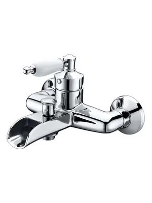 Смеситель Boheme 223 для ванны/душа, настенный, однозахватный, без душевого гарнитура, хром