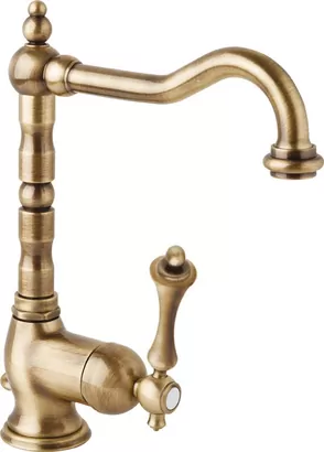 Смеситель CEZARES -LSM2-02-M для умывальника, донный клапан, бронза