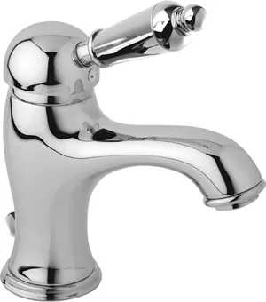 Смеситель CEZARES LSM1-01-M для умывальника, однорычажный, донный клапан, хром/ручка металл