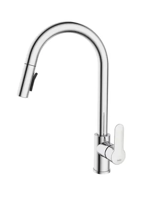 Смеситель IDDIS для кухни, однозахватный, вытяжной излив, цвет: хром CUBSBP0i05