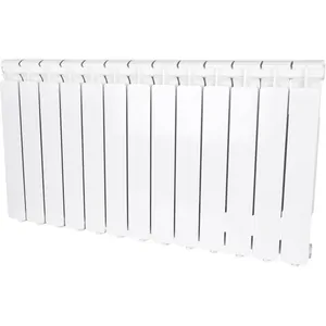 Радиатор STOUT 500 13 секций, алюминиевый, боковое подключение, белый SRA-0110-050013