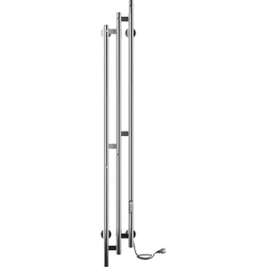 Полотенцесушитель Indigo (electro) 1500х170 таймер, скрытый провод справа, полиров. LSKE150-17Rt