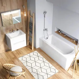 Ванна акриловая RAVAK 150х70 ножки и сифон в комплекте