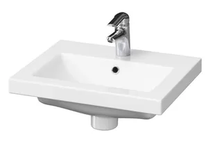 Раковина Cersanit 50 (500х400х155) с одним отверстием, белая UM-COM50/1