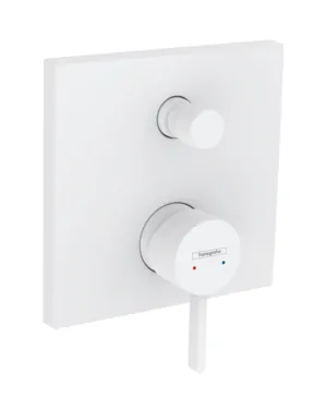 Смеситель Hansgrohe 76415700 для ванны, скрытый монтаж, матовый белый